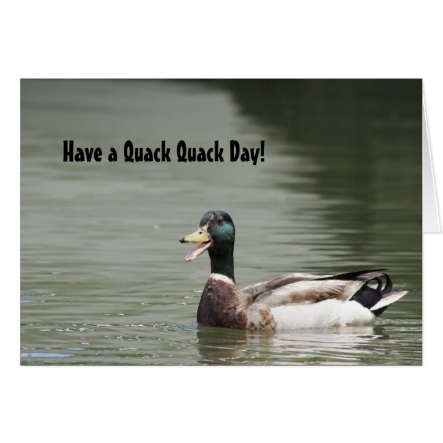 Passez une journée de quack ! (Devant Horizontal)
