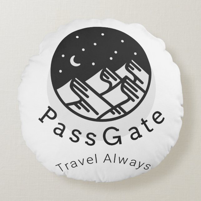 PassGate Travel Toujours Coussin circulaire (Devant)