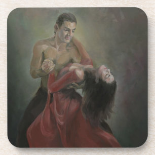 Passionné Paso Doble Cork Dessous de verre