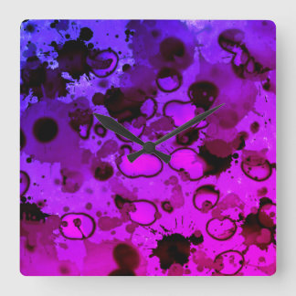 passons à la coloration Horloge murale