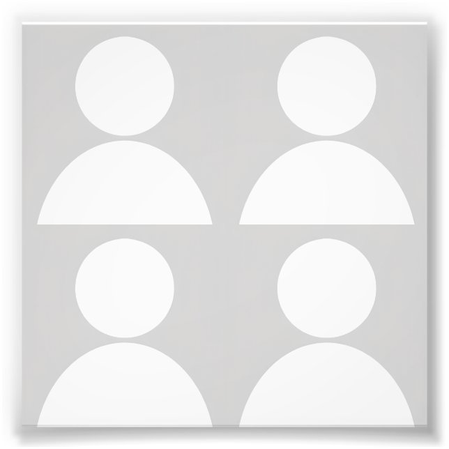 Passport Size Photo Print 2 by 2 Inch Dimension (Devant)