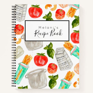 Pasta Livre de recettes italien cahier de recettes