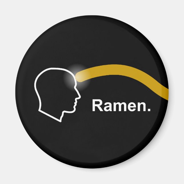 Pastafarianisme - Ramen Fridge Magnet (Devant)