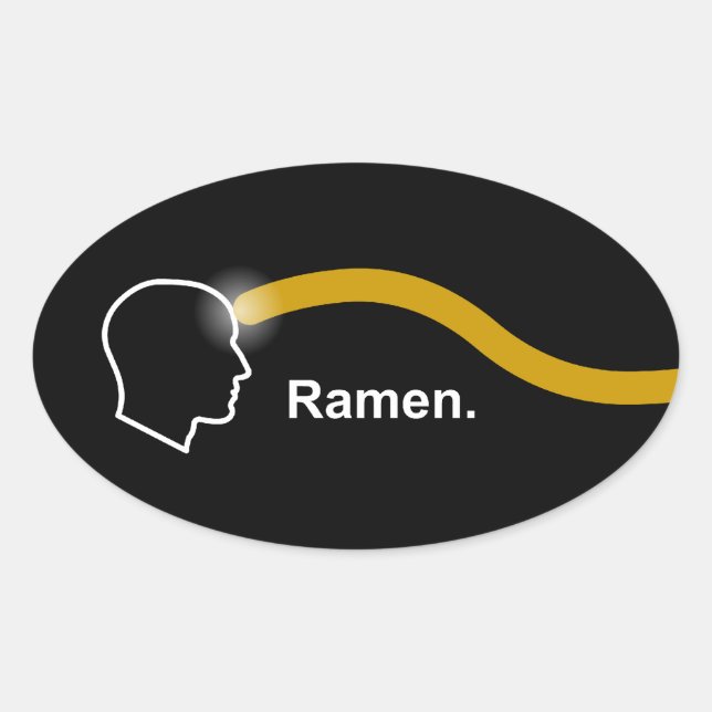 Pastafarianisme - Sticker Ramen (Devant)