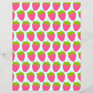 Pastel aux fraises Bleu