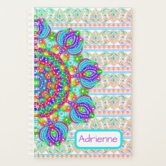 Pastel Brodery Beau Boho Nom Planificateur