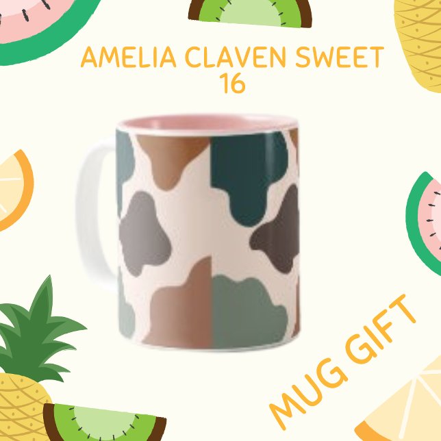 Pastel Brown Fond d'écran moderne Café Mug (Créateur téléchargé)