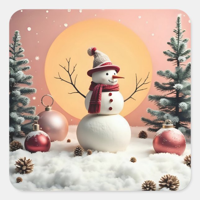 Pastel Christmas - Stickers (Devant)