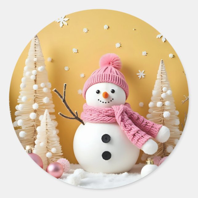Pastel Christmas - Stickers (Devant)