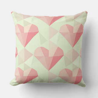 Pastel Coeur Harmonie Coussin