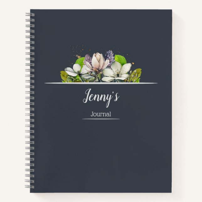 Pastel Floral Journal (Devant)