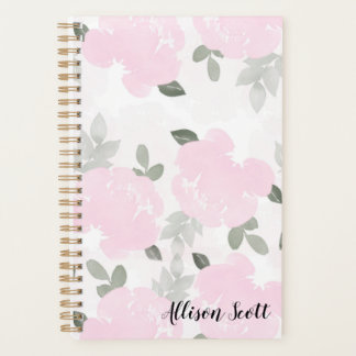 Pastel Floral Planificateur annuel personnalisé