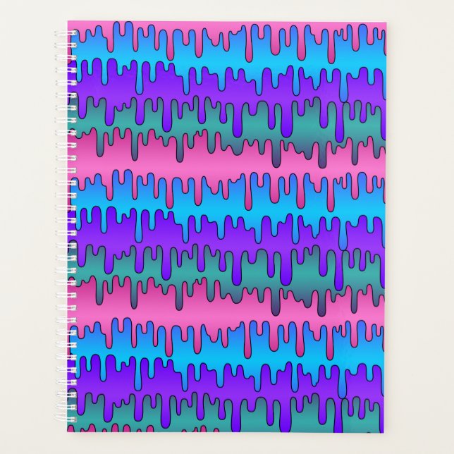 Pastel Goth Emo Scène Motif Drippy (Devant)