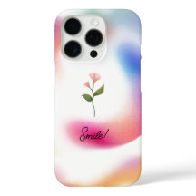 Pastel Gradient coque iphone - Floral Design