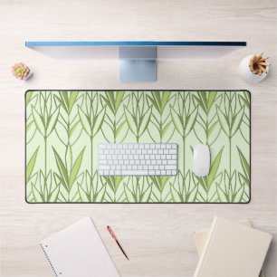 Pastel Green Tropical Folio Nature Déco Motif