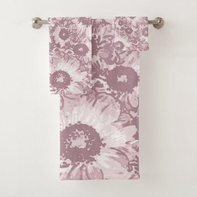 Pastel Gris Rose rose Floral (En situation)