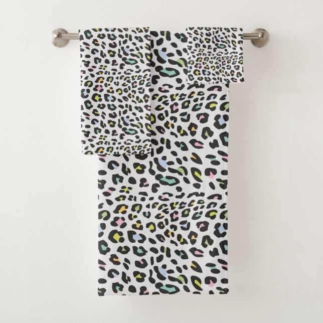 Pastel Leopard Spot Motif (En situation)