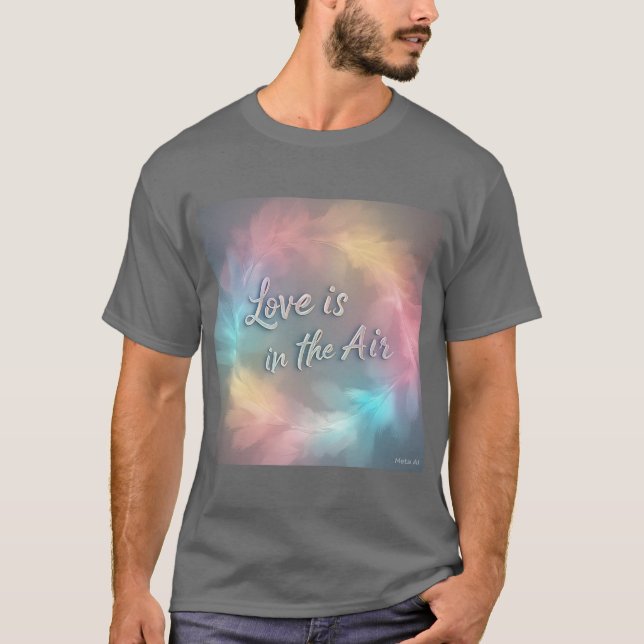 Pastel Love Est En Air Mens Tshirt (Devant)