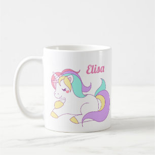 Pastel magique personnalisé mignon de tasse de