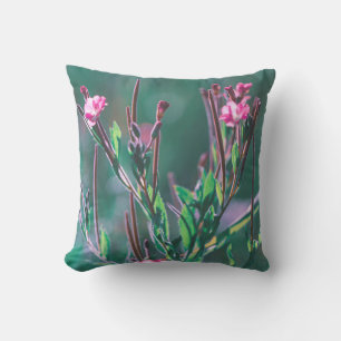 Pastel Meadow Fleurs sauvages Nature Coussin Cushi