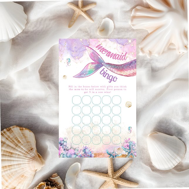 Pastel Mermaid Bingo Undersea Girl (Créateur téléchargé)