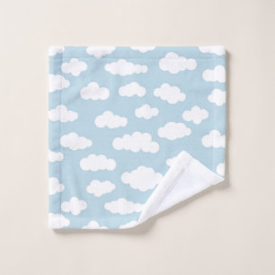 Pastel Nuages Asthétique Bleu Et Blanc Bleu