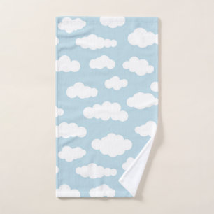 Pastel Nuages Asthétique Bleu Et Blanc Bleu