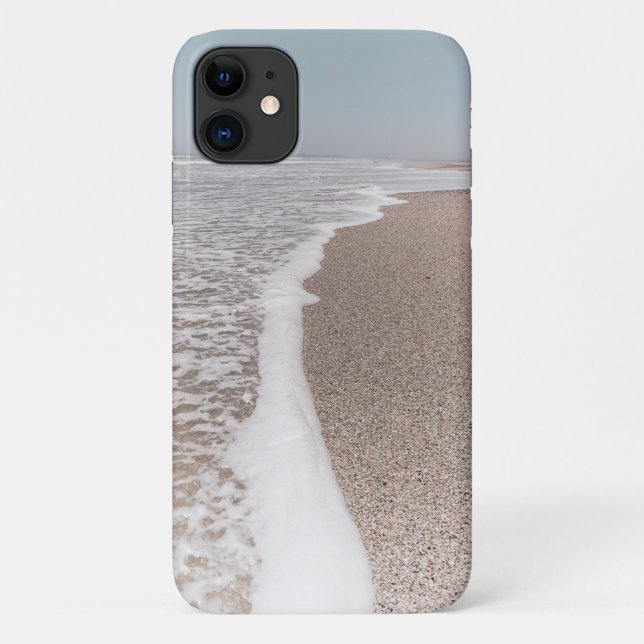 Pastel Ocean Waves Beach iPhone 11 Coque (Dos)