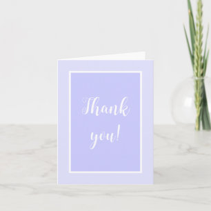 Pastel Periwinkle Purple Merci Notes