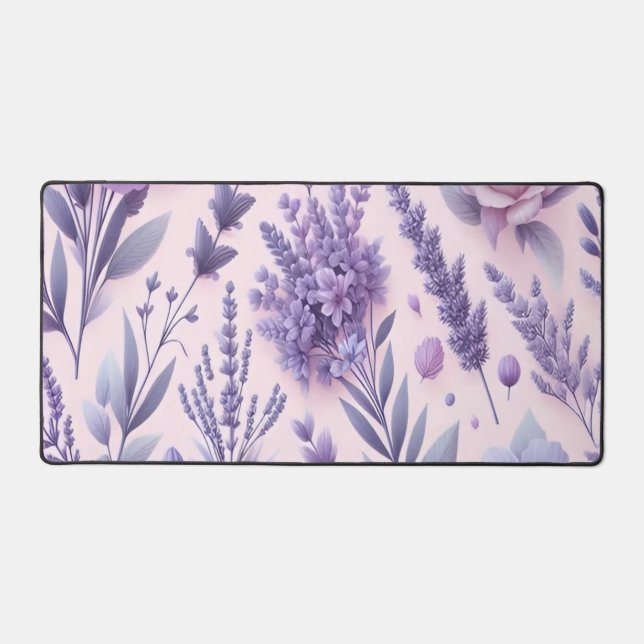 Pastel Purple Fleur de lavande esthétique (Recto)