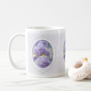 Pastel Purple Iris Mère's Day Mug