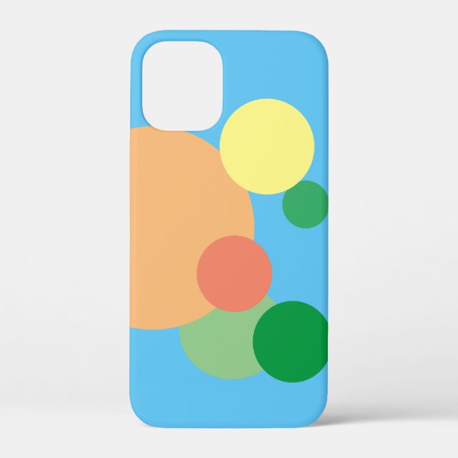 pastel rainbow confetti cercles iPhone / coque ipa (Verso)