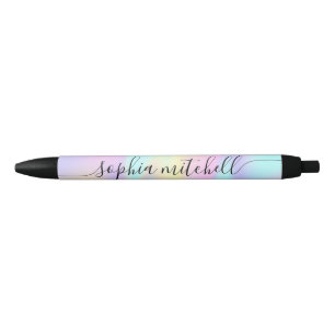 Pastel Rainbow Script Calligraphique Stylo d'encre