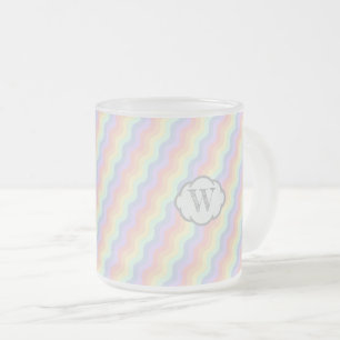 Pastel Rainbow Waves Mug