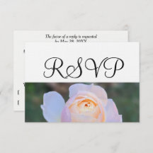 Pastel Rose Rose RSVP