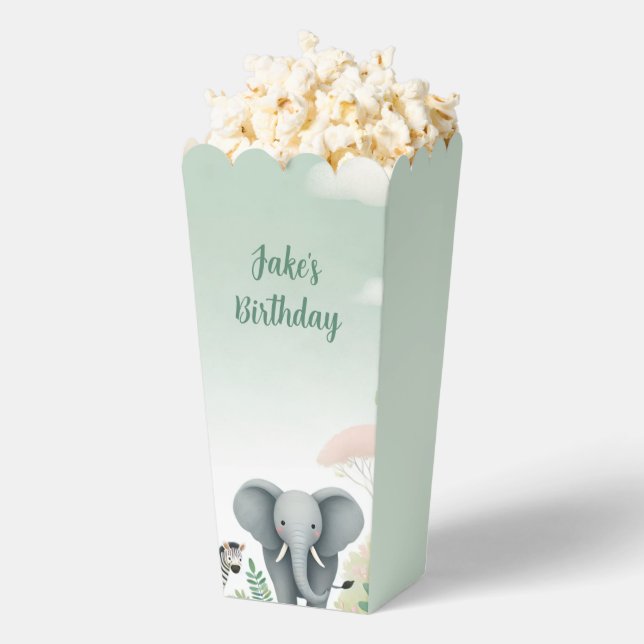 Pastel Safari Jungle Popcorn Ballotins (Sauté)