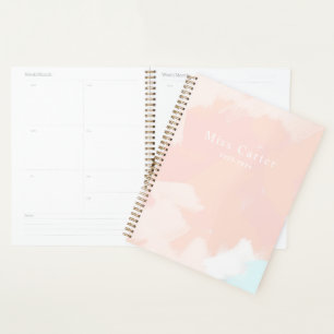 Pastel Springtime avec nom et année Détails