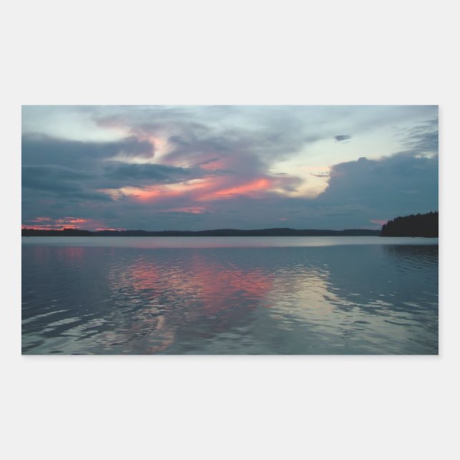 Pastel Sunset autocollants personnalisés (Devant)
