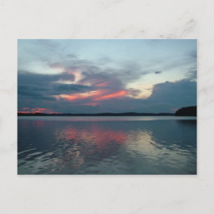 Pastel Sunset carte postale personnalisée