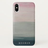 Pastel Sunset | coque iphone de monogramme