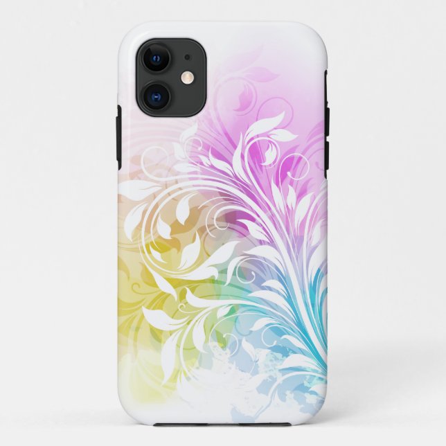 Pastel Swirls iPhone 5 Coque (Dos)