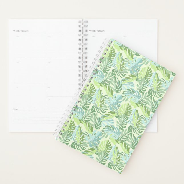 Pastel Tropical Palm Feuille (Devant avec enveloppe)