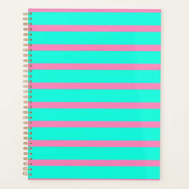 Pastel Turquoise Bleu Vert Et Rose (Devant)