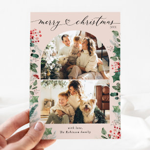 Pastel Watercolor Folio 2 Photo Carte de vacances