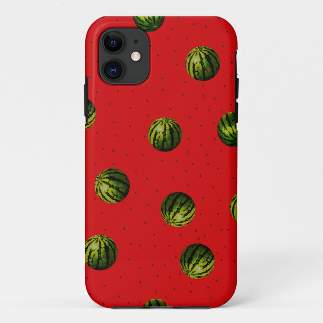 pastèque et coque iphone de graines (Dos)