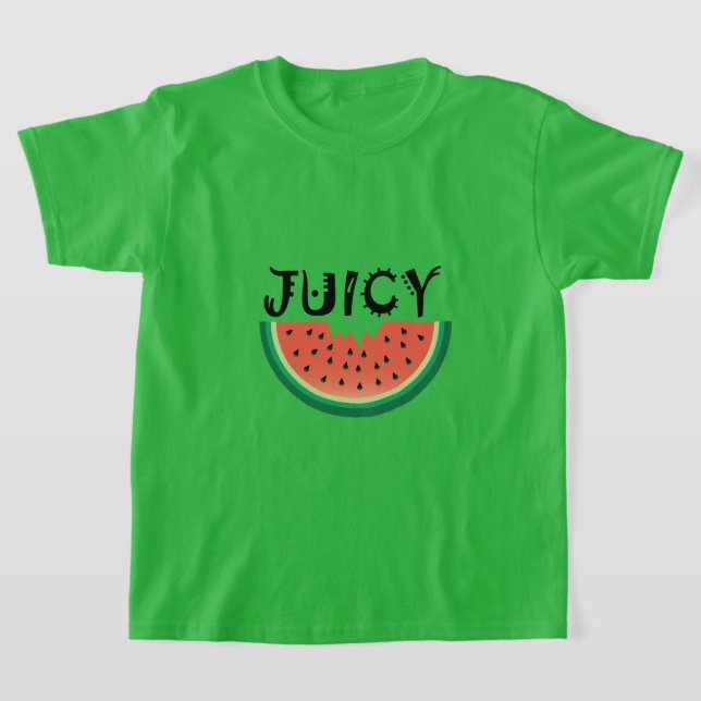 Pastèque Juicy - T-shirt de base pour filles (Poser)