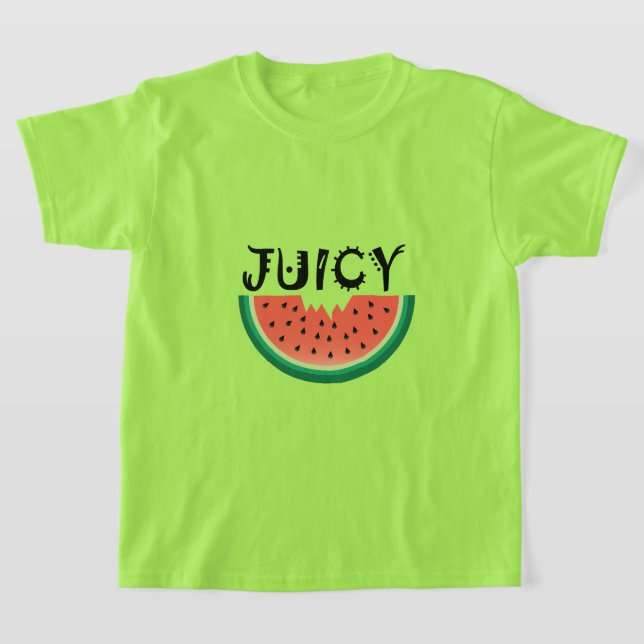 Pastèque Juicy - T-shirt de base pour filles (Poser)