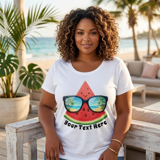 Pastèque Tropicale Mignonne Été Vacances Personnal (Créateur téléchargé)