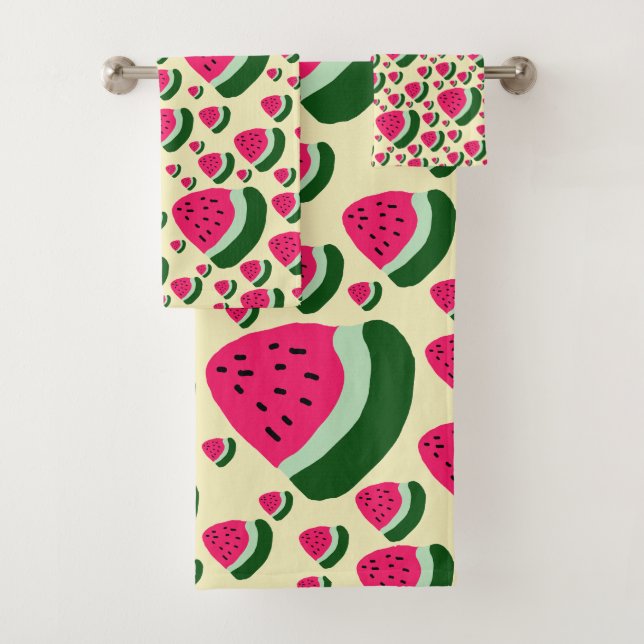 Pastèques Fantaisistes Motif de Fruits d'Été Migno (En situation)