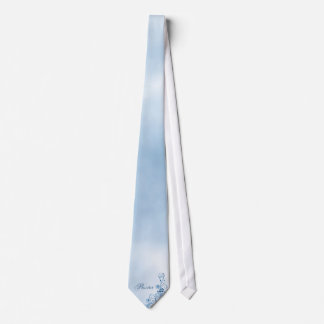 Pasteur - Cravate masculine : Sky Blue Elegance